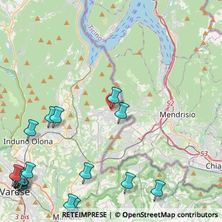Mappa 21050 Saltrio VA, Italia (7.4715)