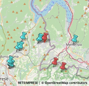 Mappa 21050 Saltrio VA, Italia (4.72231)