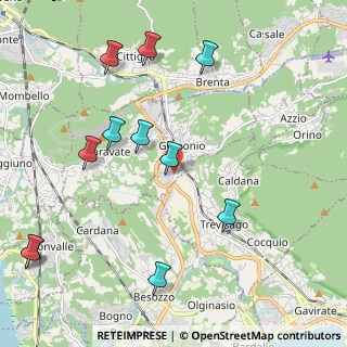 Mappa Via Clivio, 21036 Gemonio VA, Italia (2.44182)