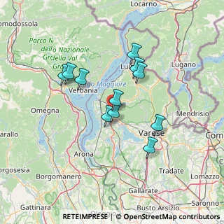 Mappa Via Clivio, 21036 Gemonio VA, Italia (11.40818)