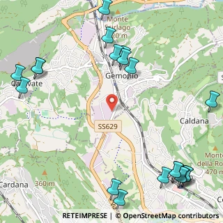 Mappa Via Clivio, 21036 Gemonio VA, Italia (1.585)