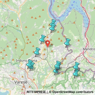 Mappa Via Luigi Settembrini, 21050 Bisuschio VA, Italia (4.34167)