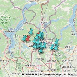 Mappa Via Guglielmo Marconi, 21050 Bisuschio VA, Italia (9.9665)