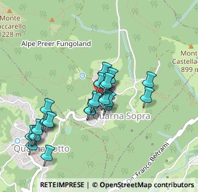 Mappa Piazza XXIV Maggio, 28898 Quarna Sopra VB, Italia (0.38846)