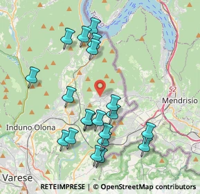Mappa Via Borromeo, 21059 Viggiù VA, Italia (3.9795)