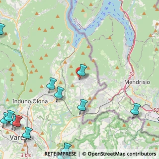 Mappa Via Borromeo, 21059 Viggiù VA, Italia (7.31)