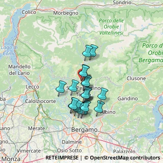 Mappa Via Callagagno, 24015 San Giovanni Bianco BG, Italia (9.968)