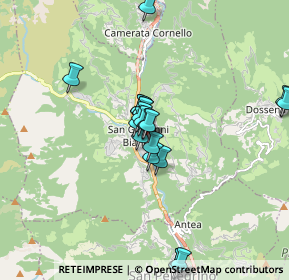 Mappa Via Callagagno, 24015 San Giovanni Bianco BG, Italia (1.477)