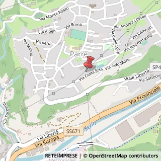 Mappa Via Costa Erta,  2, 24020 Parre, Bergamo (Lombardia)
