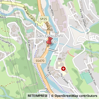 Mappa Via P. Boselli, 3, 24015 San Giovanni Bianco, Bergamo (Lombardia)