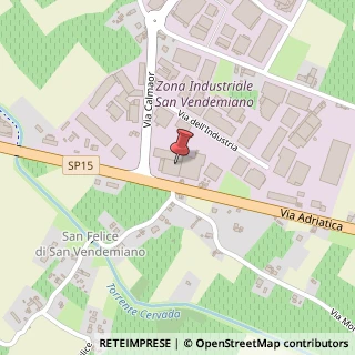 Mappa Via Calmaor, 73, 31020 San Vendemiano, Treviso (Veneto)