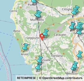 Mappa Via Europa, 21038 Sangiano VA, Italia (3.0585)