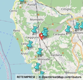Mappa Via Europa, 21038 Sangiano VA, Italia (2.56)