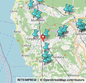 Mappa Via Europa, 21038 Sangiano VA, Italia (2.2775)
