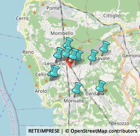 Mappa Via Europa, 21038 Sangiano VA, Italia (1.07)