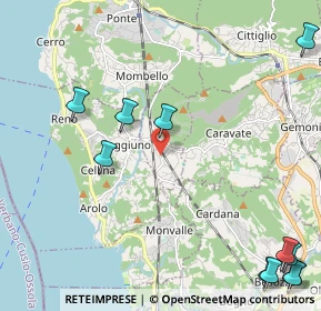 Mappa Via Europa, 21038 Sangiano VA, Italia (3.37667)