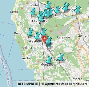 Mappa Via Europa, 21038 Sangiano VA, Italia (1.87947)