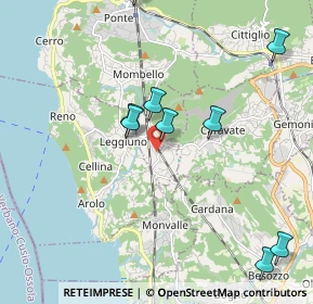 Mappa Via Europa, 21038 Sangiano VA, Italia (2.48455)