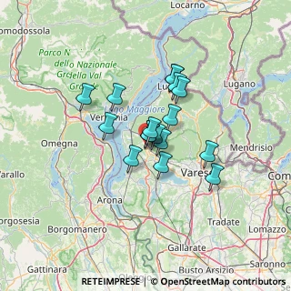Mappa Via Giovanni Borghi, 21036 Gemonio VA, Italia (8.99294)