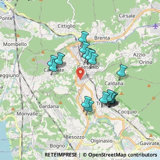Mappa Via Giovanni Borghi, 21036 Gemonio VA, Italia (1.6265)