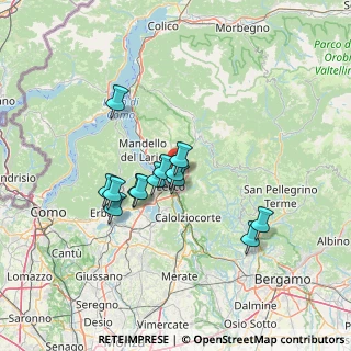 Mappa Via Mazzucconi Padre Domenico, 23900 Lecco LC, Italia (10.95385)