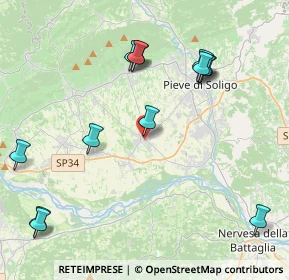 Mappa Via Francesco Fabbri, 31020 Sernaglia della Battaglia TV, Italia (4.74)