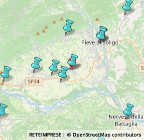 Mappa Via Francesco Fabbri, 31020 Sernaglia della Battaglia TV, Italia (5.59667)