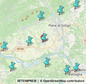 Mappa Via Francesco Fabbri, 31020 Sernaglia della Battaglia TV, Italia (6.78625)