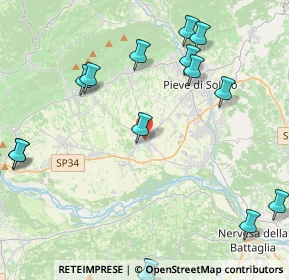 Mappa Via Francesco Fabbri, 31020 Sernaglia della Battaglia TV, Italia (6.262)