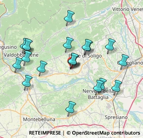 Mappa Via Francesco Fabbri, 31020 Sernaglia della Battaglia TV, Italia (7.5345)