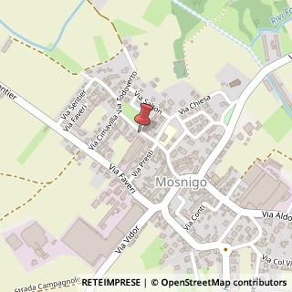 Mappa Via Todoverto, 7, 31010 Mosnigo TV, Italia, 31010 Moriago della Battaglia, Treviso (Veneto)