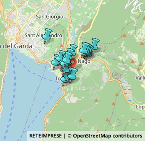 Mappa 38069 Nago-torbole TN, Italia (0.82278)