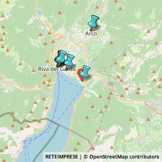 Mappa Via al Còr, 38069 Nago-torbole TN, Italia (2.86727)