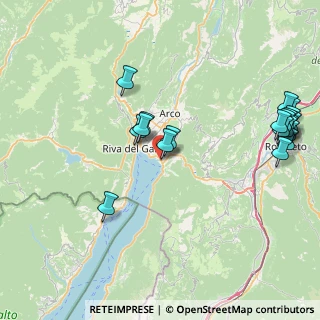 Mappa Via al Còr, 38069 Nago-torbole TN, Italia (9.819)