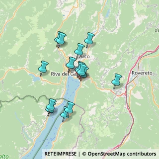 Mappa Via al Còr, 38069 Nago-torbole TN, Italia (5.62313)