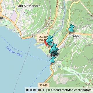 Mappa Via al Còr, 38069 Nago-torbole TN, Italia (0.53857)
