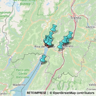 Mappa Via al Còr, 38069 Nago-torbole TN, Italia (6.93063)