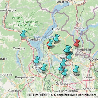 Mappa Via Giuseppe Verdi, 21036 Gemonio VA, Italia (14.586)