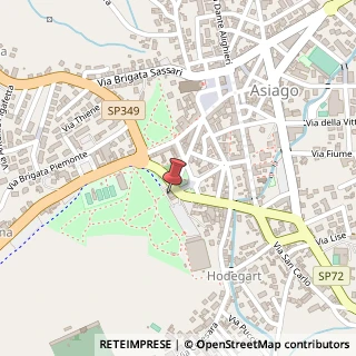 Mappa Via Stazione, 1, 36012 Asiago, Vicenza (Veneto)