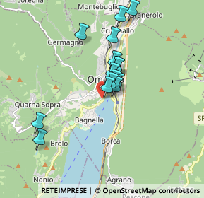 Mappa Via al Poggio, 28887 Omegna VB, Italia (1.39267)