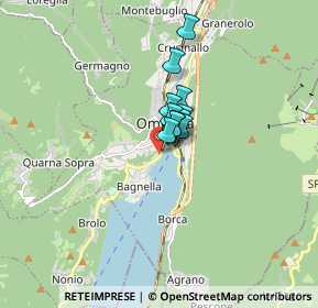 Mappa Via al Poggio, 28887 Omegna VB, Italia (0.76273)