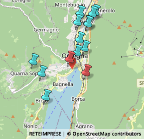 Mappa Via al Poggio, 28887 Omegna VB, Italia (1.78)