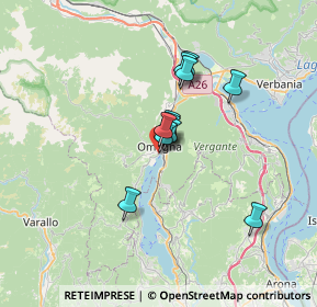 Mappa Via al Poggio, 28887 Omegna VB, Italia (4.60455)