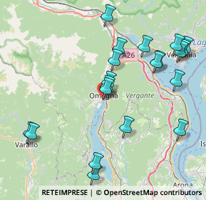 Mappa Via al Poggio, 28887 Omegna VB, Italia (8.9735)