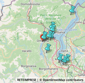 Mappa Via al Poggio, 28887 Omegna VB, Italia (11.85)