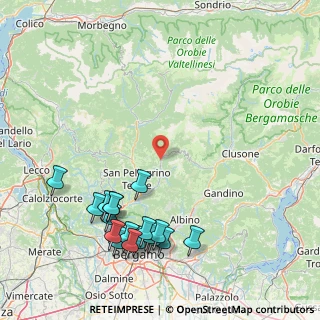 Mappa Via Cardinal Cavagnis, 24017 Serina BG, Italia (19.99889)