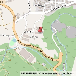 Mappa Via Vogno, 9, 24020 Rovetta, Bergamo (Lombardia)