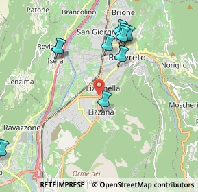 Mappa SS 12, 38068 Rovereto TN (2.11)