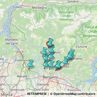 Mappa Via Gaetano Donizetti, 24015 San Giovanni Bianco BG, Italia (12.3875)