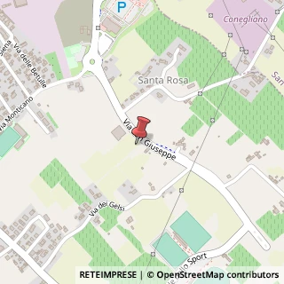 Mappa Via San Giuseppe, 54, 31015 Conegliano, Treviso (Veneto)